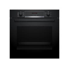 Image of Bosch Series 4 HQA574BB3B Electric Self Cleaning Single Oven - Black HQA574BB3B