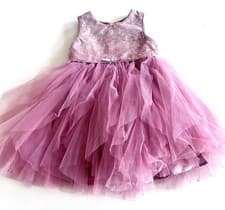 Image of Monsoon 12-18 mths Girl Sequin Sleeveless Dress Princess Mesh Party Dress