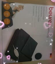 Image of Beurer Cosy Dark Grey Electric Heated OverBlanket 6 Temps 130x180cm HD75