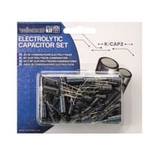Image of Velleman K/CAP2 Electrolytic Capacitor Kit (120-Piece)
