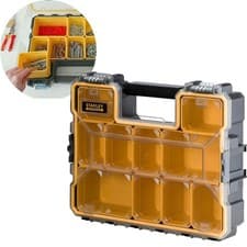 Image of STANLEY FATMAX Waterproof Tool Organiser – 10 Removable Storage Compartments