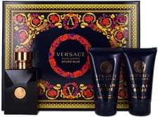 Image of Dylan Blue By Versace For Men Set: EDT + ASB + Bath & SG 1.7oz+1.7oz+1.7oz New