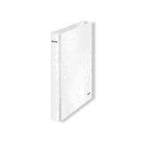 Image of Leitz WOW Ring Binder 2 D-Ring 25mm A4 White (Pack of 10) 42410001