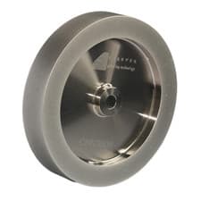 Image of CBN Grinding Wheels 8'' Diameter, 5/8'' Arbor, 1.5'' Wide, 1'' Down The Side