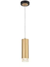 Image of Pendant Ceiling Light GU10 Modern Gold & Black Satin Gold Contemporary