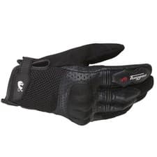 Image of Furygan TD12 Mens Motorcycle Gloves Mesh Summer Black
