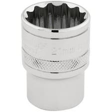 Image of Draper 1/2" Drive Hi Torq Bi Hexagon Socket Metric 21mm