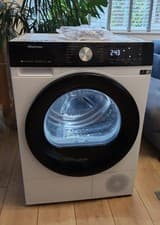 Image of **Brand New Hisense 8KG Heat Pump Tumble Dryer – Model DH3S802BW3**