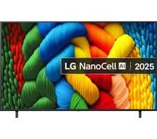Image of LG NANO80 75" NanoCell AI 4K HDR Smart TV 2025 - 75NANO80A6B