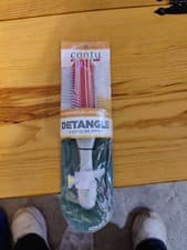 Image of Cantu Detangle Ultra Glide Brush Non-Slip Grip New