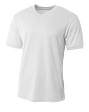 Image of A4 Youth NB3017 100% Poly Bird's Eye Mesh Short Sleeves Premier Soccer Jersey