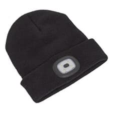 Image of LED185 Rechargeable USB Beanie Hat 1W SMD LED