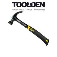 Image of Stanley 151275 FATMAX Antivibe All Steel Curved Claw Hammer 450g (16oz)