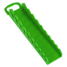 Image of Sealey WR10HV Spanner Rack to hold 10 Stubby (Short) Spanners Hi-Vis