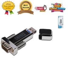 Image of USB to Serial RS232 Adapter - PL2303RA Converter with Extension Cable - 1Mbps