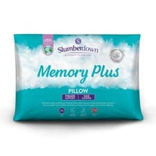 Image of Memory Foam Pillow Firm Support Side Sleeper by Slumberdown