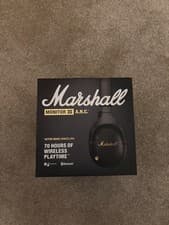 Image of marshall headphones monitor 3 Brand New