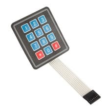 Image of Whadda WPI300 3 X 4 Matrix Membrane Keypad