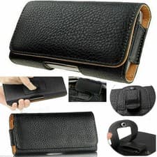 Image of Universal Leather Holster Hip Pouch Wallet Holder Belt Loop clip Case Cover