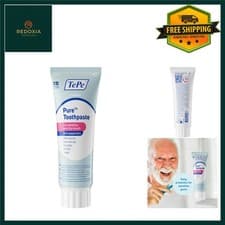 Image of Gentle Fluoride Toothpaste Mild Peppermint SLS Free Sensitive Gums Dry Mouth