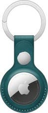 Image of Genuine / Official Apple AirTag Leather Key Ring - Forest Green - New