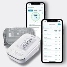Image of Aspedan Digital Bluetooth Blood Pressure Monitor | Upper Arm Cuff | App Tracking