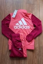 Image of Adidas Tracksuit Girls Junior Track Top & Bottoms