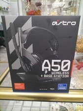 Image of ASTRO A50 GAMING WIRELESS HEADSET AND CHARGING STATION GEN PS5 PS4, PC BLACK .