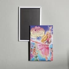 Image of Barbie in the 12 Dancing Princesses Mini Movie Poster Fridge Locker Magnet