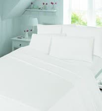Image of FLANNEL 100% Brushed Cotton Extra Deep Fitted Bed Sheets 16" (40 cm) Fully Deep