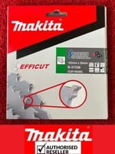 Image of GENUINE MAKITA 165X20X56T EFFICUT TCT PLUNGE SAW BLADE 40v Max XGT SP001G