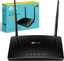 Image of TP-Link TL-MR6400 4G LTE WiFi Router, SIM Card Slot, Cat4 N300