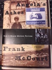 Image of SIGNED The Frank McCourt Memoirs Angela's Ashes by Frank McCourt 1996,...