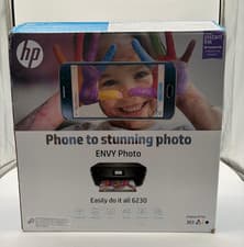 Image of HP ENVY Photo 6230 A4 All-in-One Colour Scan Copy USB Wi-Fi Printer BNIB New