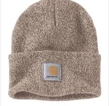 Image of Carhartt Unisex Knit Cuffed Beanie BROWN A18 One Size NWT