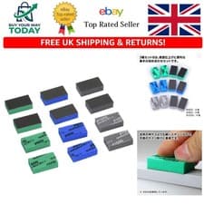 Image of 12-Piece 10mm Sanding Sponge Set - Fine Grit for Effortless Surface Finishing