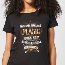 Image of Harry Potter Whip Your Wands Out Women's T-Shirt - Black