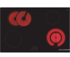 Image of Bosch PKN811BA2E Black 80cm Electric Hob