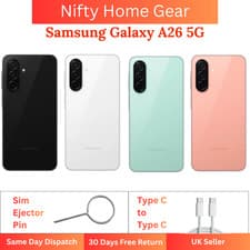 Image of Samsung Galaxy A26 5G 128GB/256GB Unlocked Awesome Black White Peach Never Used