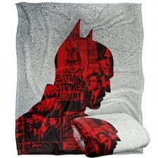 Image of The Batman (2023) Officially Licensed  Super Soft Throw Blanket 152 x 127 cm