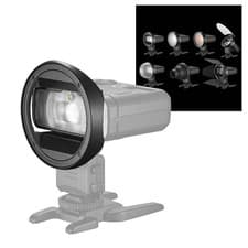 Image of Round Head Adapter (MF-CB) for MF12 Macro Flash by Godox