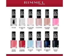 Image of RIMMEL LONDON - 60 Seconds Super Shine Nail Polish Set - Super Glossy, Ultra Shi