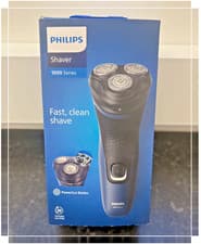 Image of Philips Shaver 1000 Series Dry Men's Electric with PowerCut Blades - S1134/00