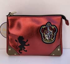 Image of HARRY POTTER GRYFFINDOR COSMETIC MAKE UP PURSE / WASH BAG / PENCIL CASE new
