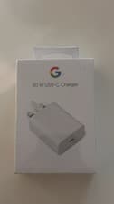 Image of Genuine Google 30W USB-C Fast Charger UK Plug Pixel Chromebook New