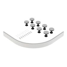Image of Nuie Shower Tray Leg Set & Plinth for 700-900mm Quadrant Enclosures Bathroom