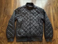 Image of Barbour “Romer” Black Quilted Jacket (M) 40”- 42” BNWOT Immaculate RRP £189