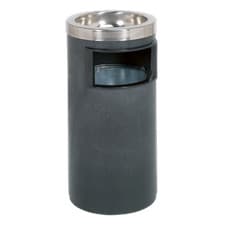 Image of Sealey Cigarette Ashtray & Litter Bin Container Metal For Outdoor Smoking RCB06