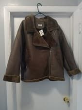Image of Beautiful Brand New Women's Aviator Jacket Size 16-18