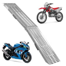 Image of VEHICLE LOADING RAMP HEAVY DUTY 200KG CAPACITY FOLDING MOTORBIKE BIKE ACCESS